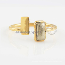 925 Sterling Silver Ring Wholesale Of Pyrite Gemstone Silver Ring
